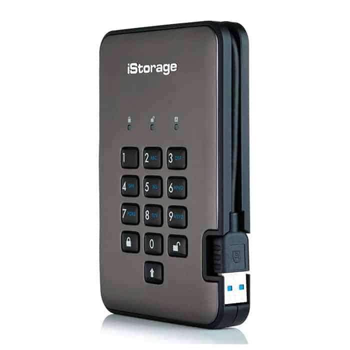 (image for) Storage diskAshur Pro2 4TB USB 3.1 Encrypted External HDD/Hard Drive